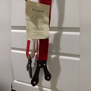 Filson Tab Suspenders NWT